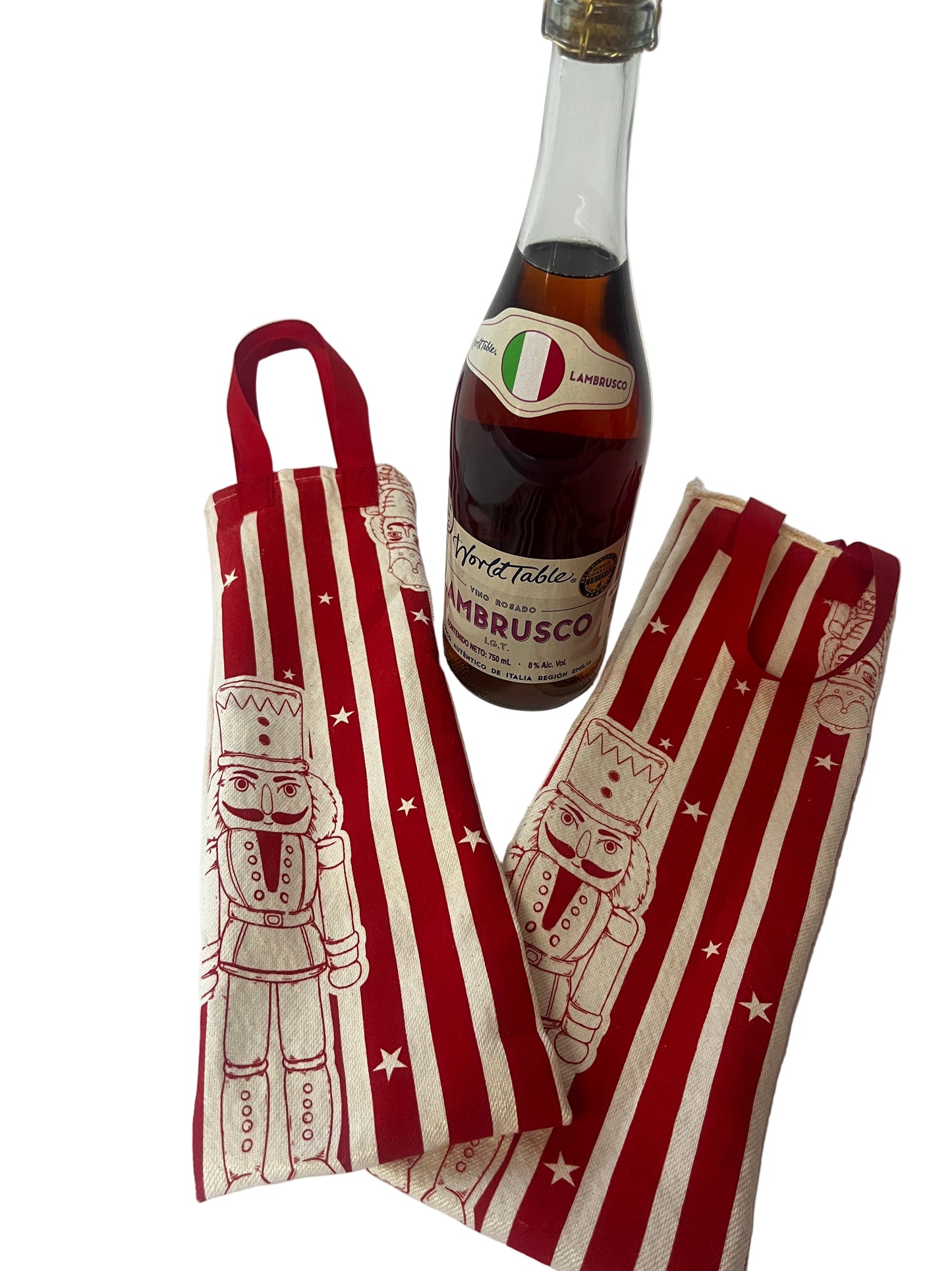 Morrales para Botella Navideño