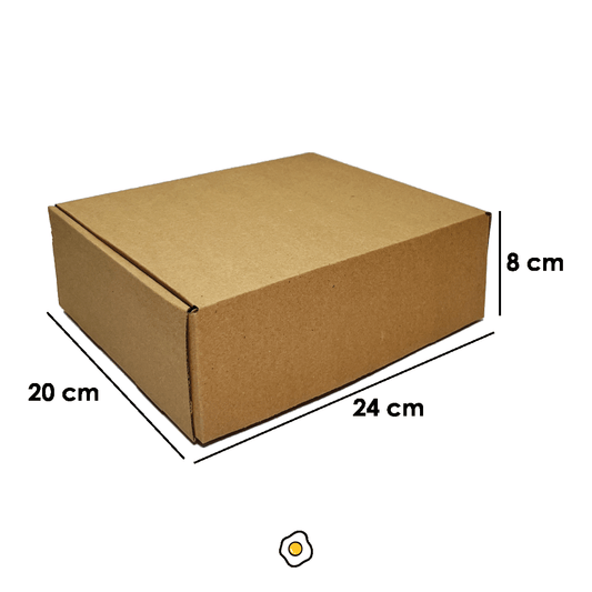 Cajas para envío 24x20x8 cm